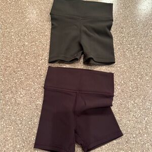Little Bipsy Olive and Plum Shorts Set
